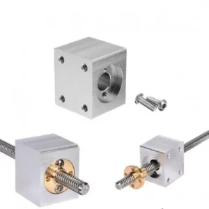 Camisa Trapezoidal 12mm Soporte De Aluminio Tuerca T12