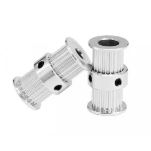 Polea Gt2 Doble Cabeza Eje 6.35mm - 20 Dientes 1/4