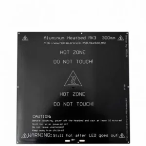 Cama Caliente Aluminio 300 X 300mm Mk2a 24v